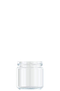 385ml flint glass food jar