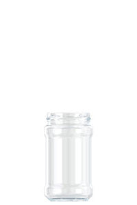 315ml flint glass Mushroom food jar