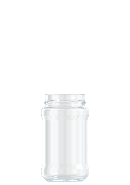 412ml flint glass food jar