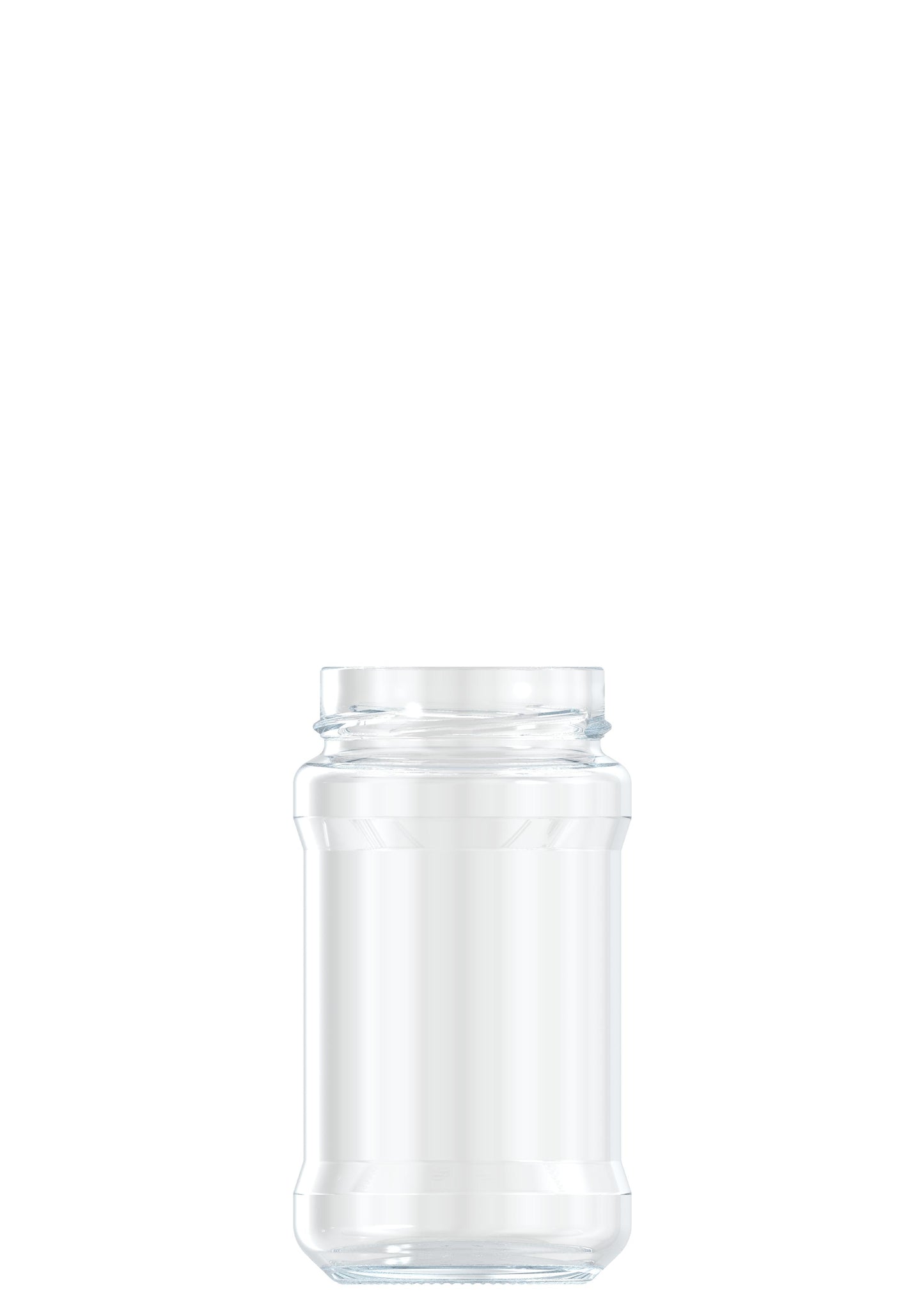 412ml flint glass food jar