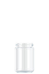 390ml flint glass food jar