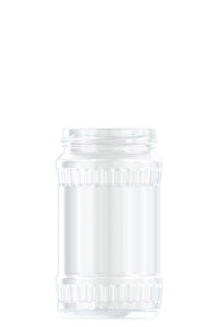 370ml flint glass food jar