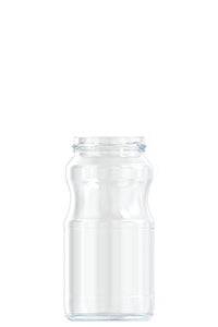 580ml flint glass food jar
