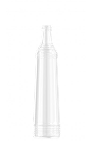 700ml flint glass Vodka spirit bottle