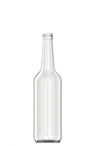 700ml flint glass spirits bottle