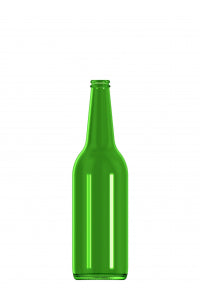 660ml green glass HH-Ale oneway beer bottle