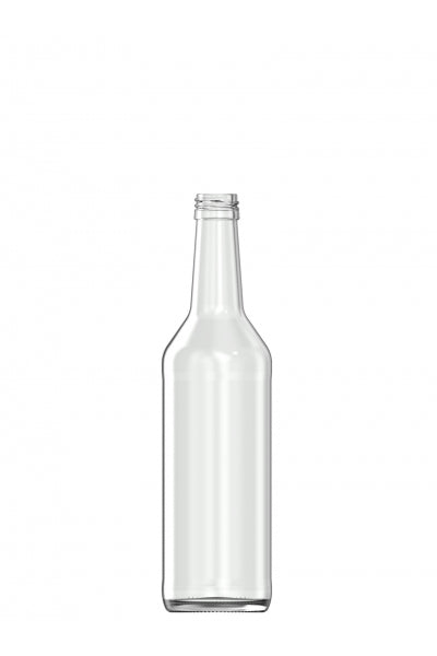 500ml flint glass Wodka spirit bottle
