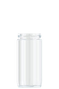 725ml flint glass sausage food jar