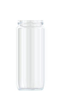 1110ml flint glass sausage food jar