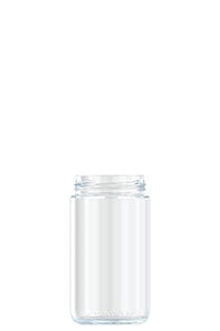 376ml flint glass sausage food jar