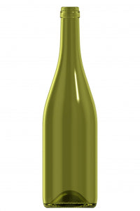 750ml green glass Bourg Eleg oneway wine bottle