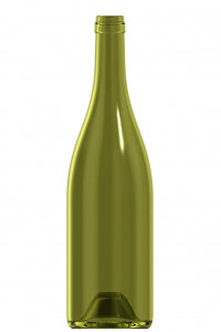 750ml green glass Bourg Trad oneway wine bottle