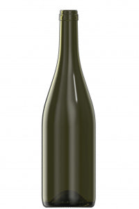 750ml green glass Bourg Eleg oneway wine bottle