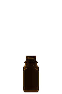 100ml amber glass chemical bottle