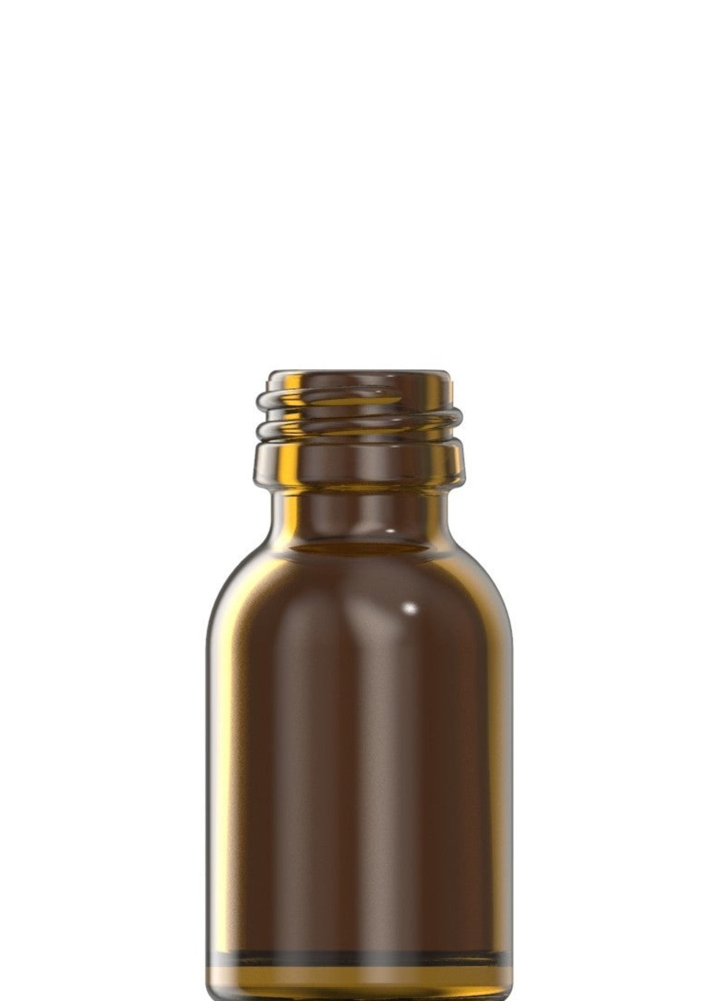 10ml amber glass pharma bottle