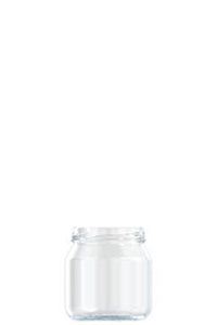 265ml flint glass food jar