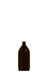 1000ml amber glass syrup bottle