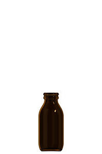 100ml amber glass dropless bottle