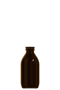 200ml amber glass dropless bottle