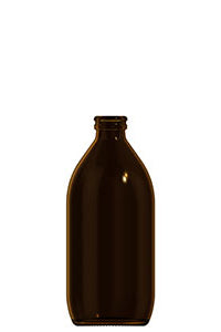 500ml amber glass dropless bottle