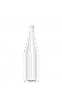 630ml flint glass oneway cider bottle