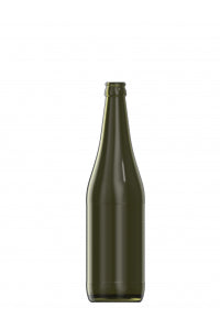 630ml green glass cider crown oneway beer bottle