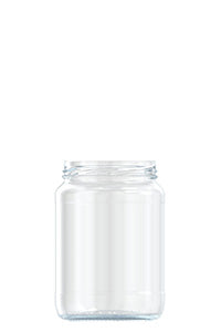 730ml flint glass food jar