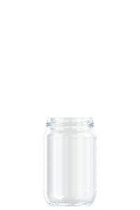 370ml flint glass Europe food jar