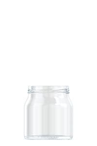 530ml flint glass food jar