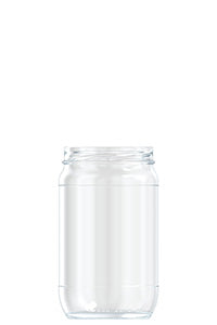 720ml flint glass Europe food jar