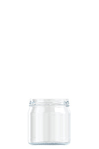 420ml flint glass food jar