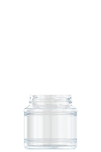 580ml flint glass Lanterne food jar