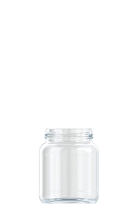 370ml flint glass food jar