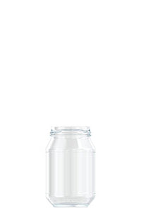 275ml flint glass food jar