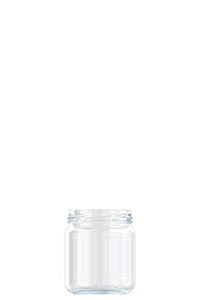 212ml flint glass food jar