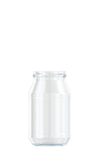 530ml flint glass food jar