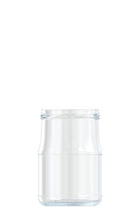 580ml flint glass food jar