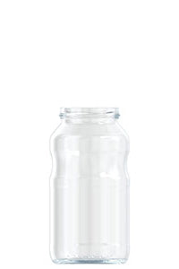 720ml flint glass food jar