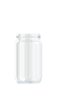 850ml flint glass Normalise food jar