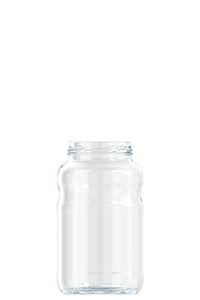 580ml flint glass food jar