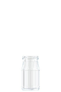 160ml flint glass food jar