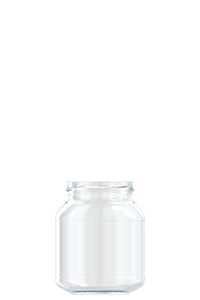 370ml flint glass food jar