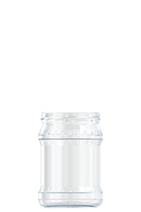 550ml flint glass food jar