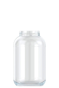 4250ml flint glass food jar