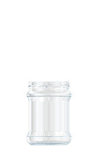 500ml flint glass food jar