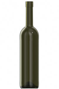 750ml green glass Bord oneway wine bottle