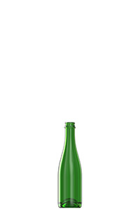 375ml green glass Champenoi returnable beer bottle