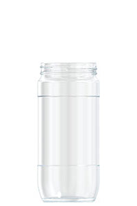 882ml flint glass coffee food jar