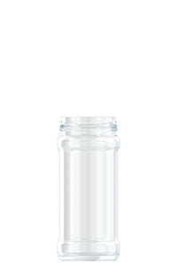 370ml flint glass food jar