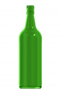 1000ml green glass Sherry wine bottle